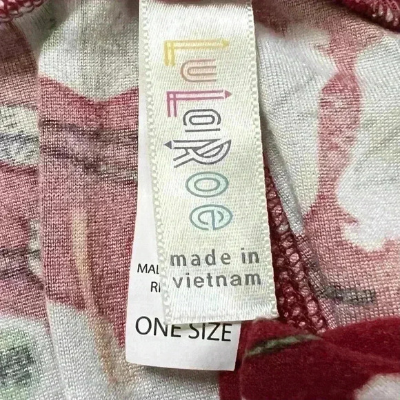 LuLaroe Womens Take Out and Cake Print Leggings Set of 2 One Size - Picture 10 of 10